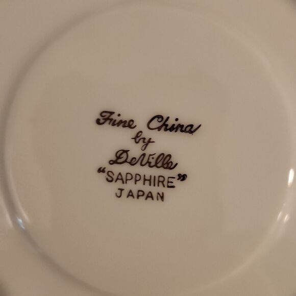 Sapphire by Deville Footed Cup and Saucer - Picture 5 of 5